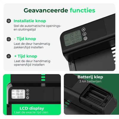 Porte Automatique Solaire - Hateik Maxi